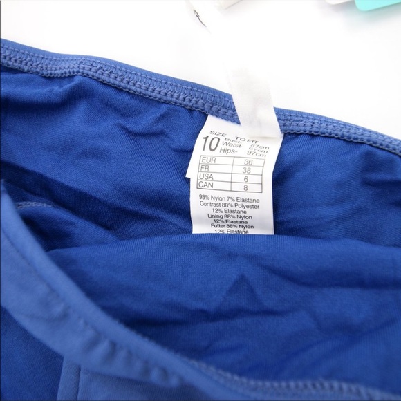 NWT! French Blue Hipster Bikini Bottom - size small 4/6 - Picture 6 of 6